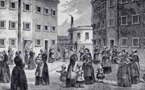 Detenute coi loro figli al carcere di Tothill Fields (1862)